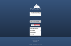 ownCloud Initial