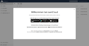 ownCloud Welcome