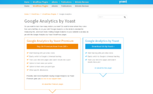 Abbildung - Google Analytics by Yoast