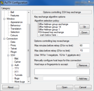 Abbildung - Putty_Konfiguration_SSH-Schlüssel