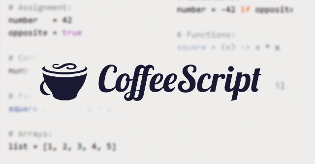 CoffeeScript:JavaScript Mit Durchblick