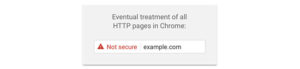 Abbildung - Sicherheitswarnung - Google Chrome